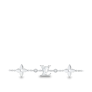 Louis Vuitton IDYLLE BLOSSOM MONOGRAM BRACELET, WHITE GOLD AND DIAMONDS