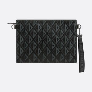 DIOR A5 Triangle Pouch