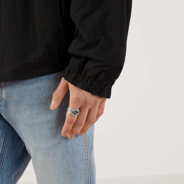 GUCCI INTERLOCKING RING