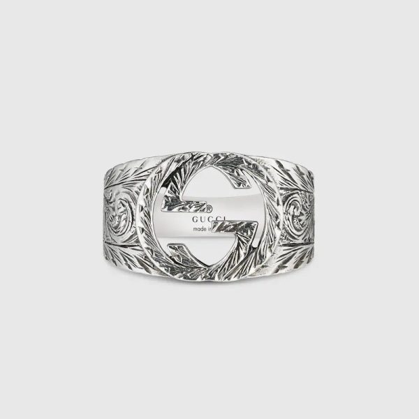 GUCCI INTERLOCKING RING