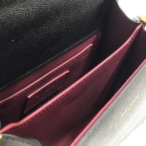YSL Cassandra Mini Top Handle Bag In Box Saint Laurent Leather