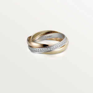 CARTIER TRINITY RING, SMALL MODEL