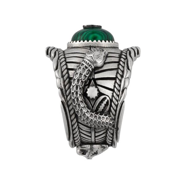 GUCCI Medium Feline Head Sterling SiLVer Ring
