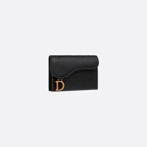 DIOR Saddle Bloom Card Holder