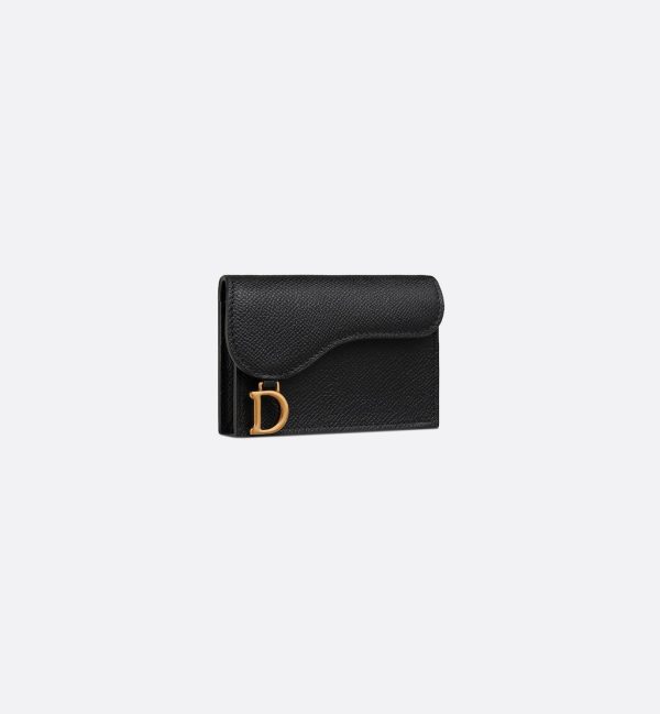 DIOR Saddle Bloom Card Holder