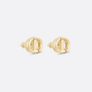 DIOR CD Navy Stud Earrings
