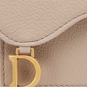 DIOR Saddle Bloom Card Holder