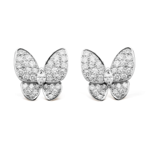 Van Cleef & Arpels Two Butterfly earrings