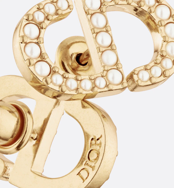 DIOR Petit CD Stud Earrings
