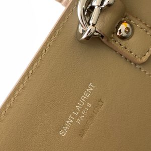 YSL Classic Sac De Jour Nano  In Crocodile Shiny Embossed Leather
