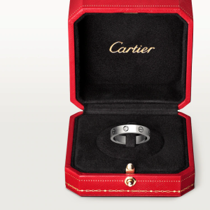 CARTIER LOVE WEDDING BAND, 1 DIAMOND