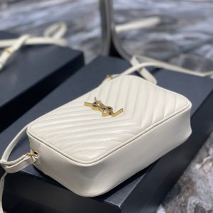YSL Lou Camera Bag In Quilted Leather