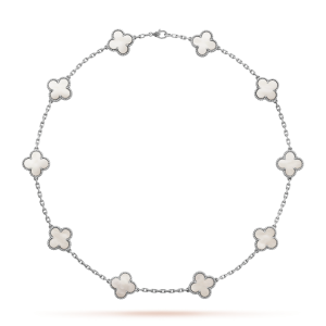 Van Cleef & Arpels Vintage Alhambra necklace, 10 motifs