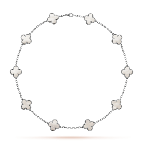 Van Cleef & Arpels Vintage Alhambra necklace, 10 motifs
