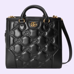GUCCI MATELASSE MINI TOP HANDLE BAG