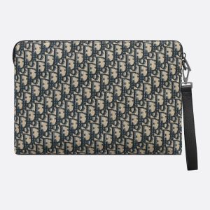 DIOR A4 Zipped Pouch