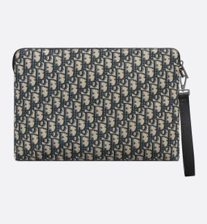 DIOR A4 Zipped Pouch