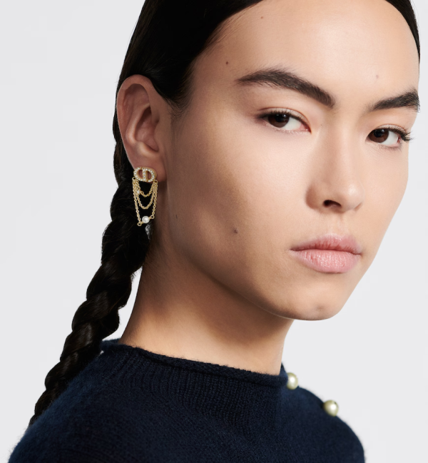 DIOR Petit CD Earrings
