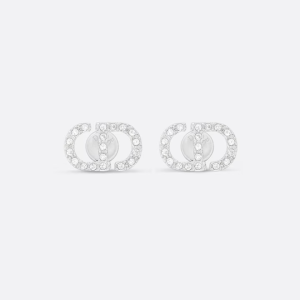 DIOR Petit CD Mini Stud Earrings