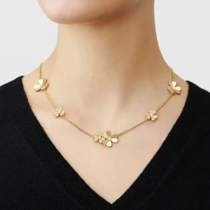 Van Cleef & Arpels Frivole necklace, 9 flowers