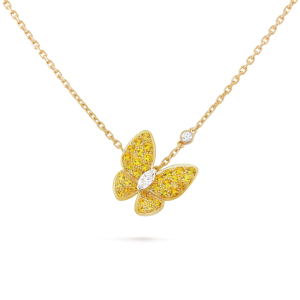 Van Cleef & Arpels Two Butterfly pendant