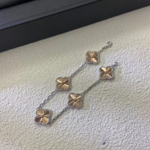 Van Cleef & Arpels Vintage Alhambra bracelet, 5 motifs