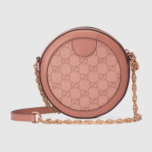 GUCCI OPHIDIA  MINI ROUND SHOULDER BAG