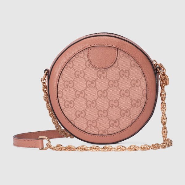 GUCCI OPHIDIA  MINI ROUND SHOULDER BAG