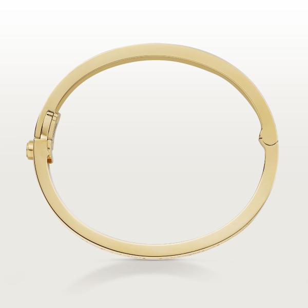 CARTIER LOVE BRACELET, DIAMOND-PAVED