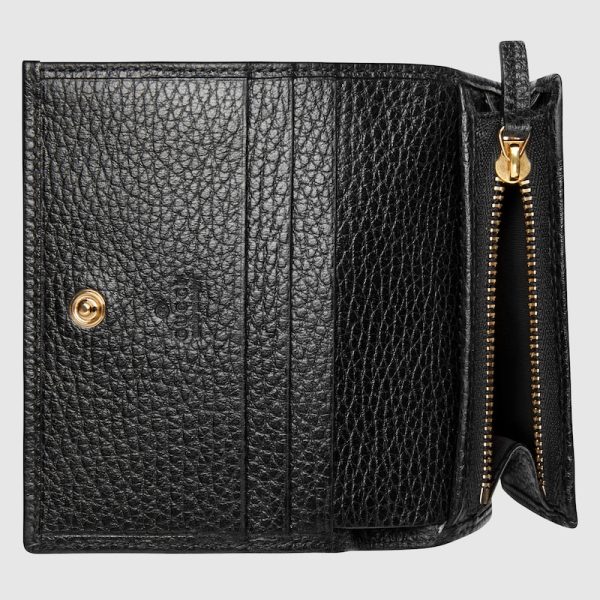GUCCI LEATHER CARD CASE WALLET