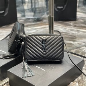 YSL Lou Camera Bag In Quilted Leather
