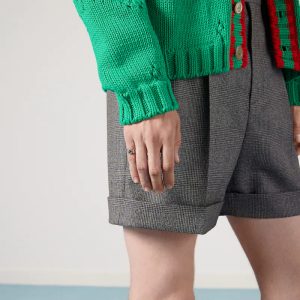 GUCCI WIDE INTERLOCKING RING