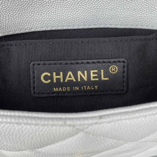 Chanel Mini Flap Bag With Top Handle Gold Hardware White For Women, Women's Handbags, Shoulder Bags 7.9in/20cm AS2431