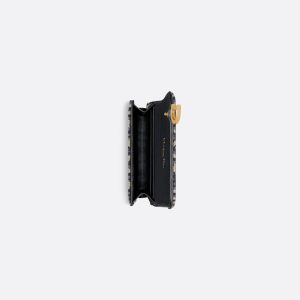 DIOR Saddle Bloom Card Holder