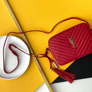 YSL Lou Camera Bag In Quilted Leather