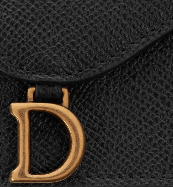 DIOR Saddle Bloom Card Holder