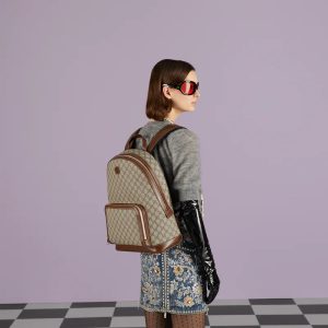 GUCCI BACKPACK WITH INTERLOCKING G