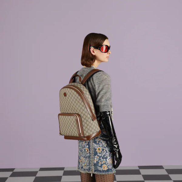 GUCCI BACKPACK WITH INTERLOCKING G