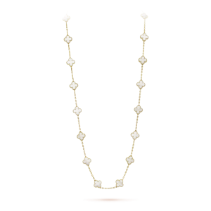 Van Cleef & Arpels Vintage Alhambra long necklace, 20 motifs