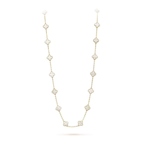 Van Cleef & Arpels Vintage Alhambra long necklace, 20 motifs