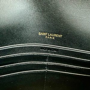 YSL Cassandre Envelope Chain Wallet In Smooth Leather