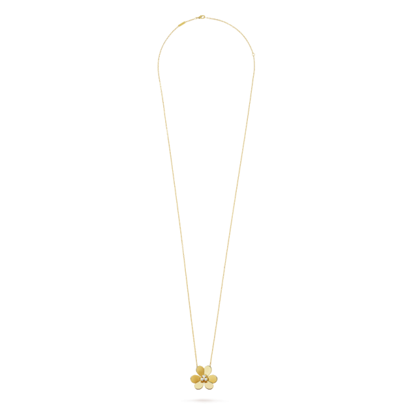 Van Cleef & Arpels Frivole clip pendant, very large model