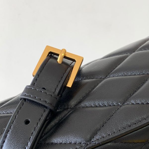 YSL JUNE BOX BAG IN QUILTED LAMBSKIN