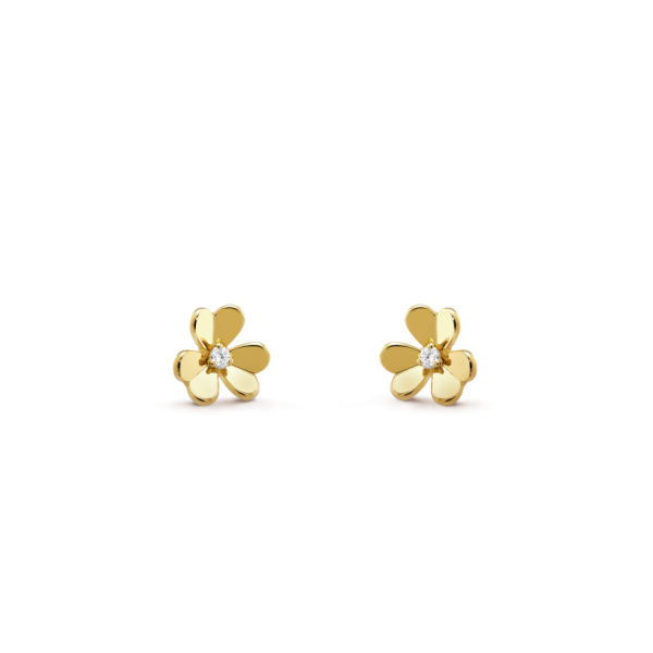Van Cleef & Arpels Frivole earrings, mini model